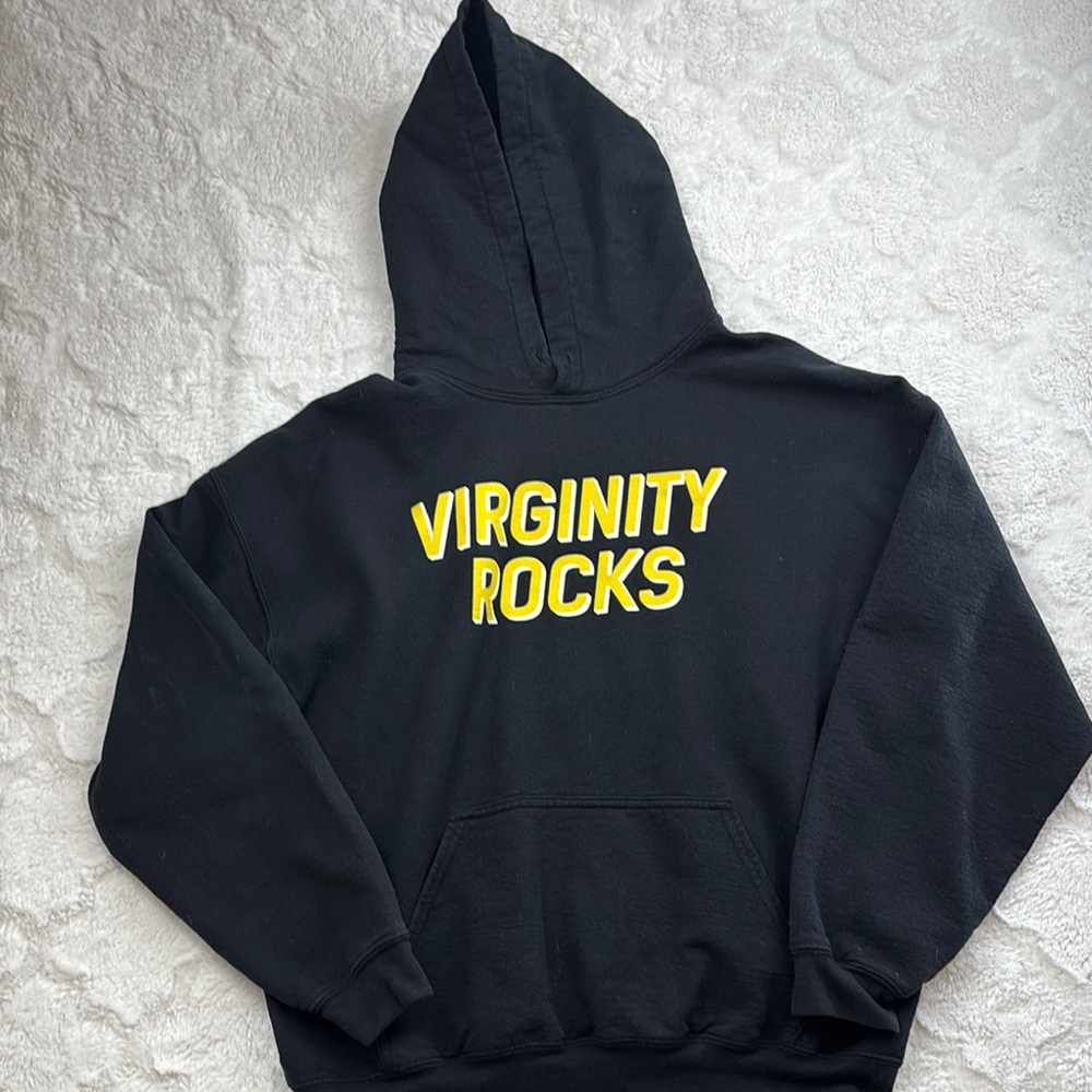 Virginity rocks hoodie